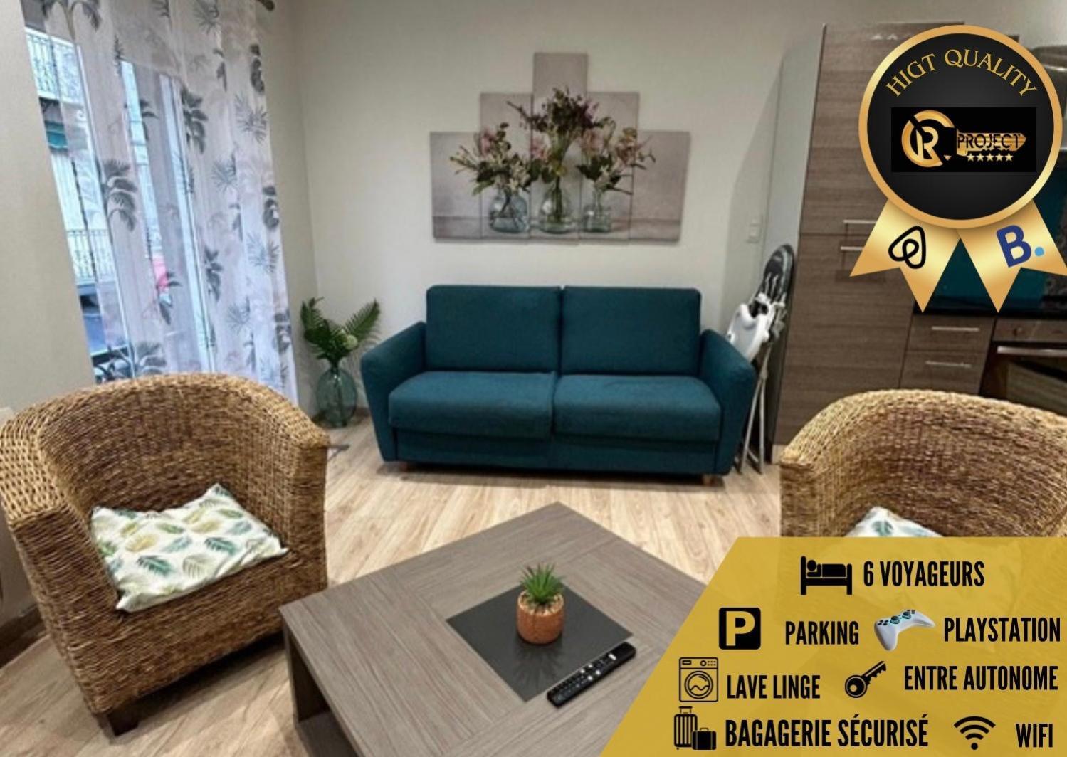 Superbe T3 Avec Parking Et Terrasse En Plein Centre-ville Apartment Lourdes